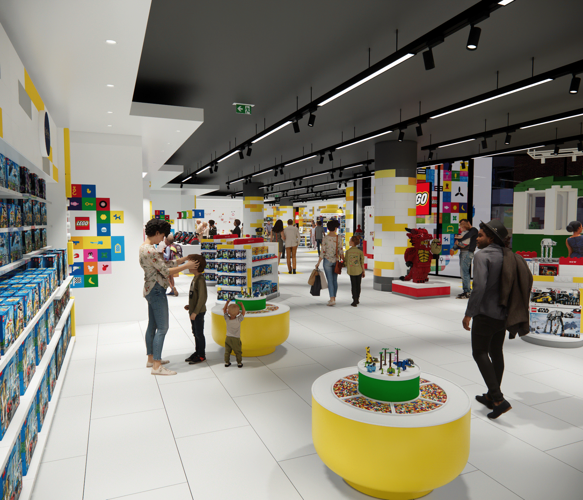 乐高墨尔本中央授权专卖店

注：LCS 常见为乐高授权专卖店（Lego Certified Store）的缩写 丨澳大利亚墨尔本-10