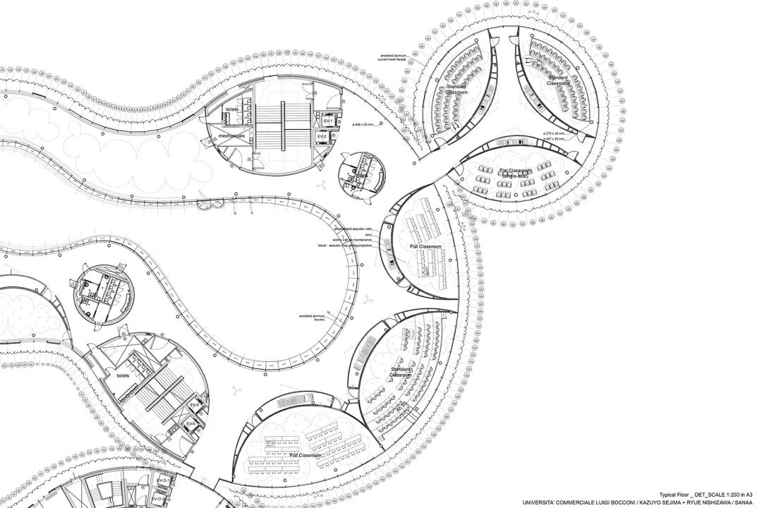 米兰博科尼大学新校区丨意大利米兰丨SANAA-64