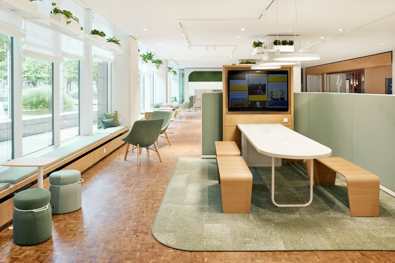 KfW Bankengruppe 员工区设计丨德国法兰克福丨VRAI interior architecture-12