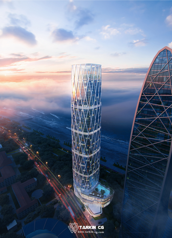 TarkinCG - Seaside Luxury Hotel Project Render-5