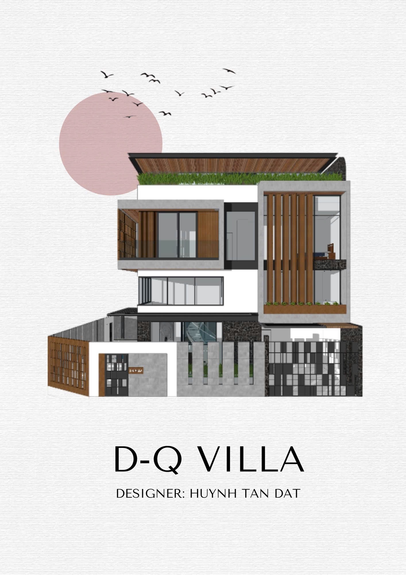 ĐỒ ÁN NHÀ Ở 1 - BIỆT THỰ SONG LẬP-6