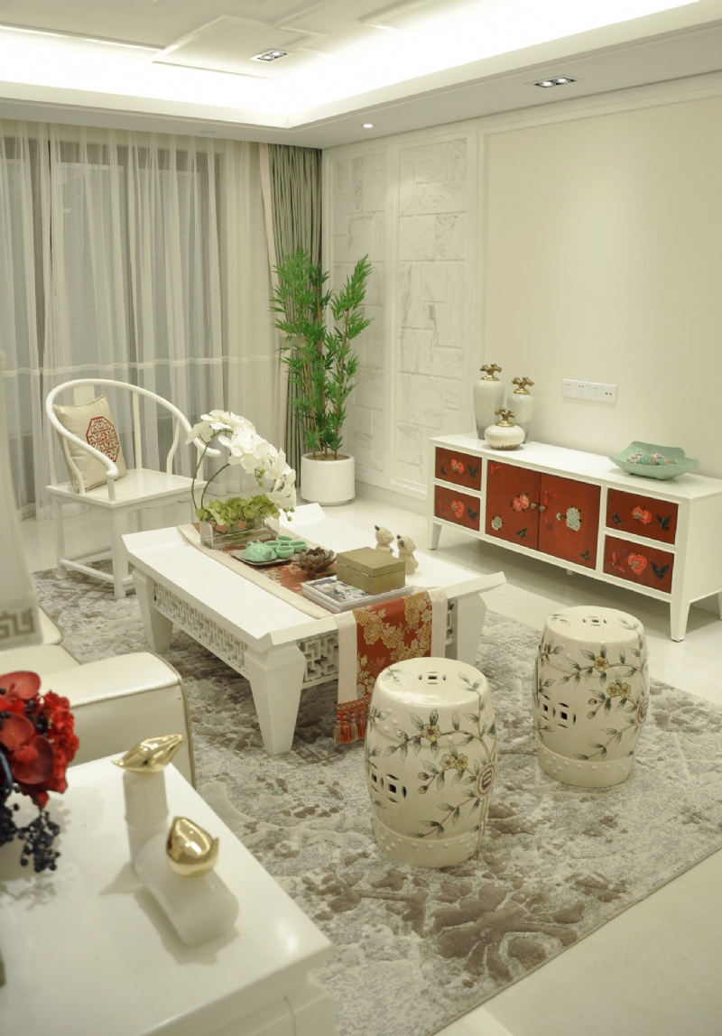 扬州湖畔广场现代简约样板房-6