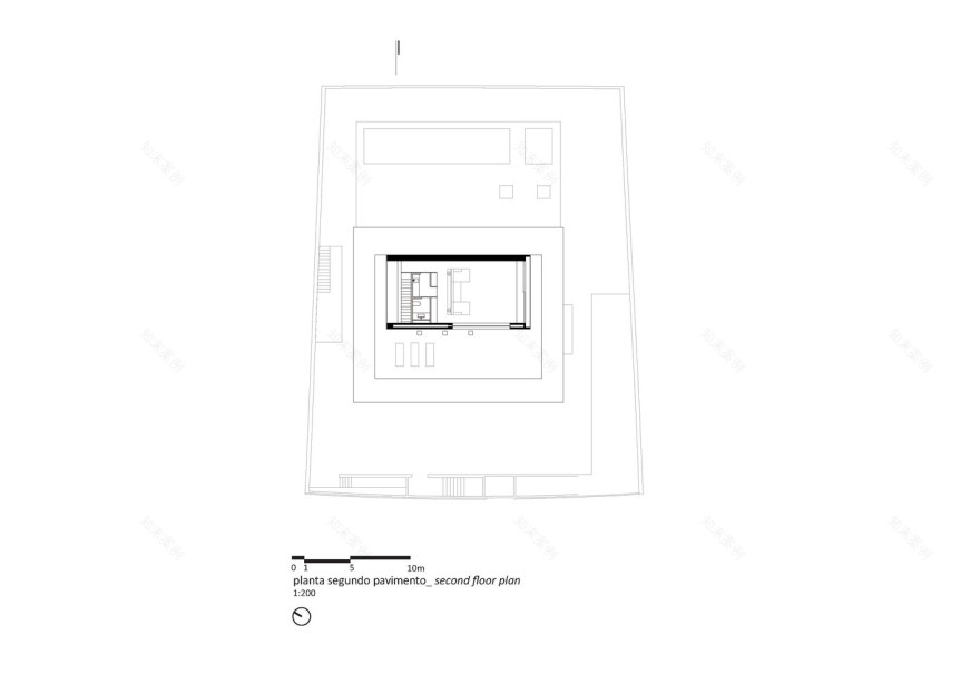 巴西 3V 住宅 | 混凝土与木质的透明对话-54