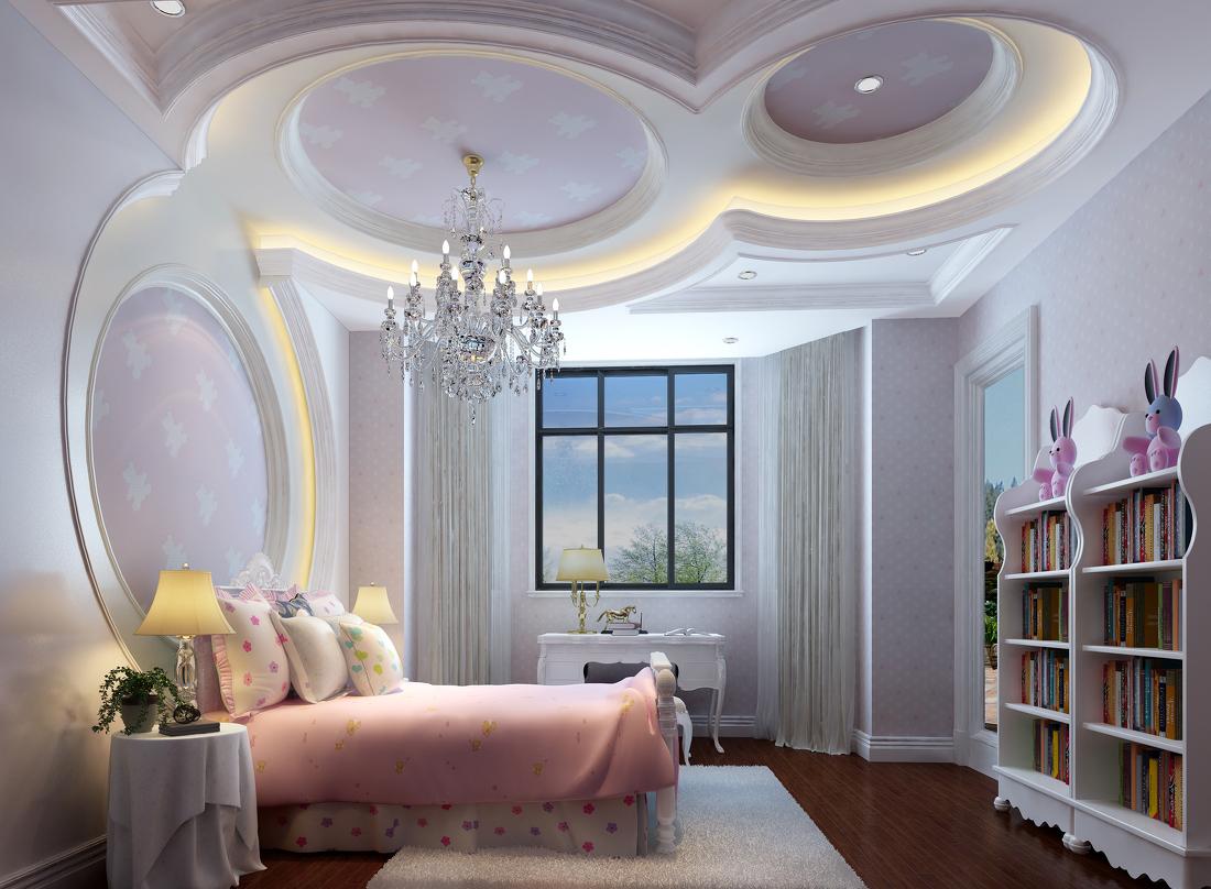 
欧式法式新中式别墅设计作品王文泉109 -4