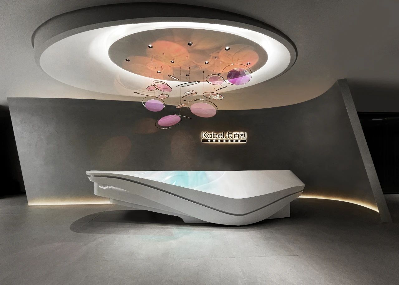 KABEL(卡百利)艺术涂料总部展厅丨中国佛山丨佛山市拓维室内设计有限公司-2