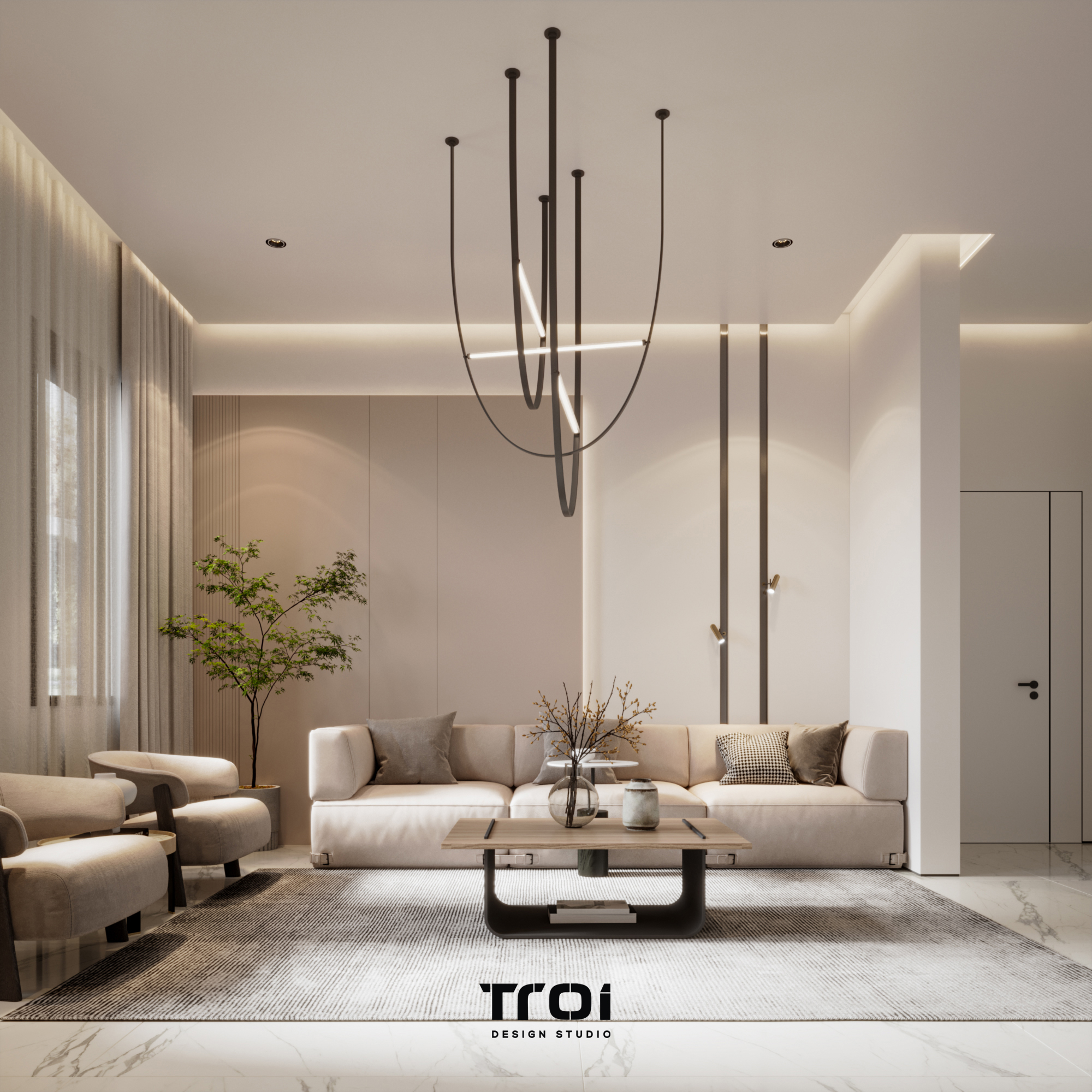 Sitting Majlis 设计丨Troi Design Studio-20