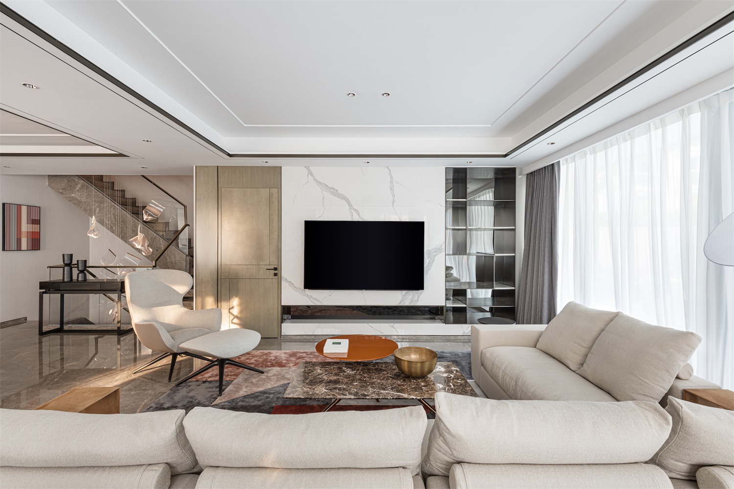 成都 385㎡自然诗意别墅设计丨中国成都丨尚舍家室内设计-28