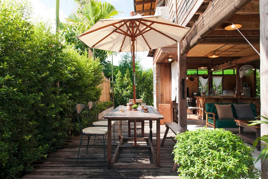 泰国传统高脚木屋翻新及装饰项目-14