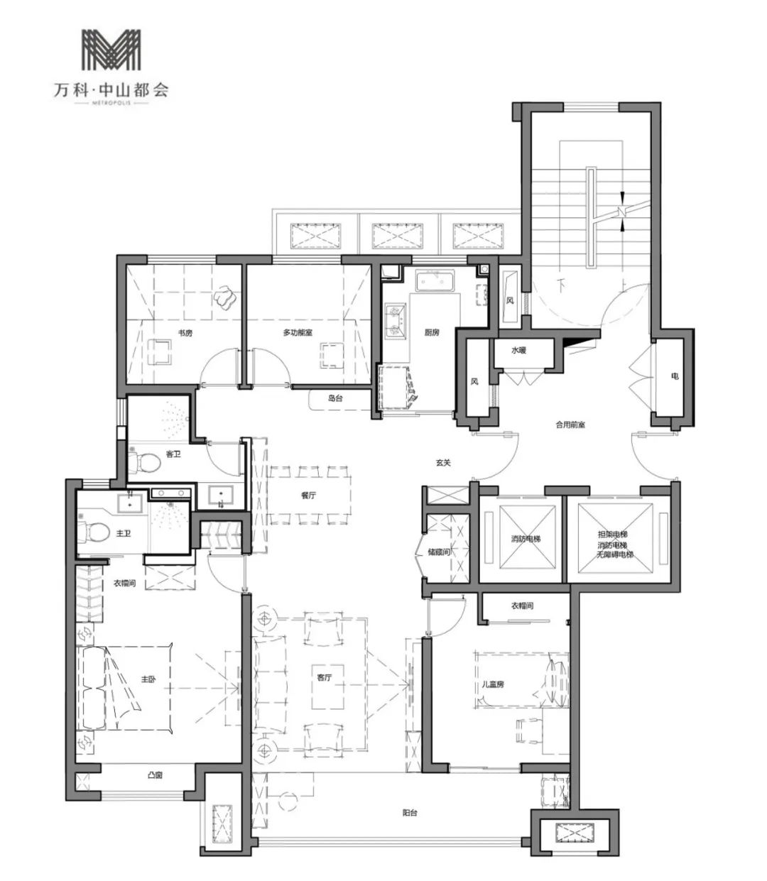 万科·中山都会丨中国徐州丨上海都易建筑设计有限公司-33