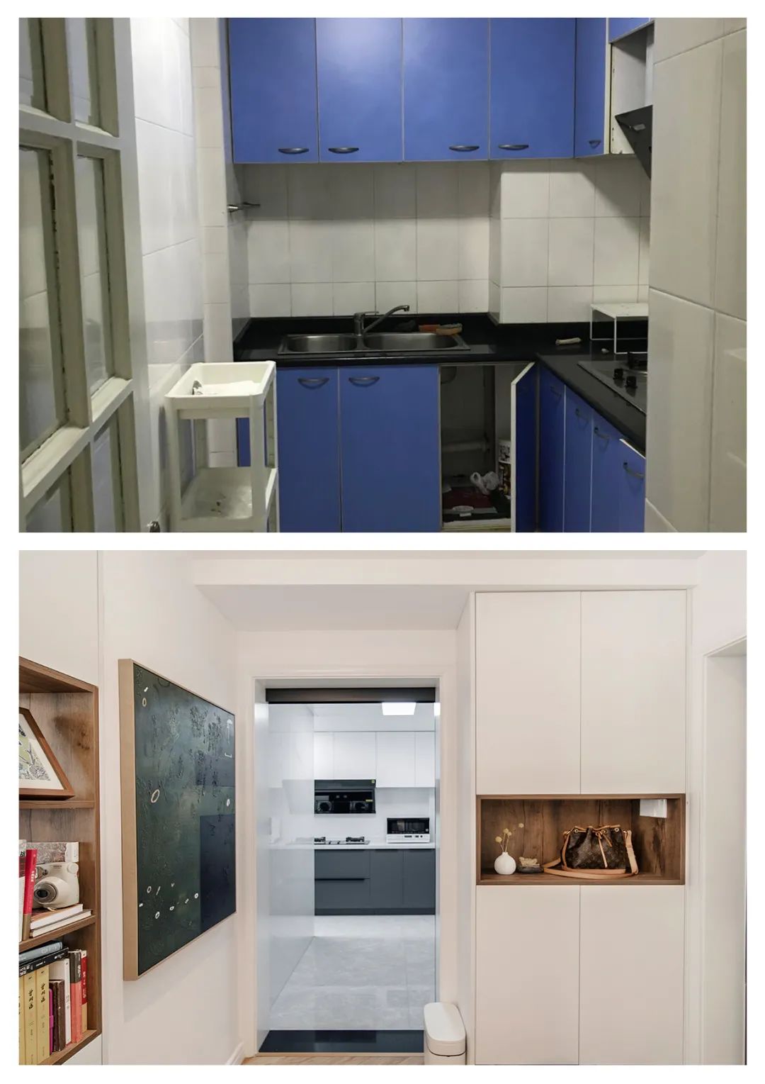 现代轻奢风老房逆袭丨中国上海丨欧碧雅空间设计-28