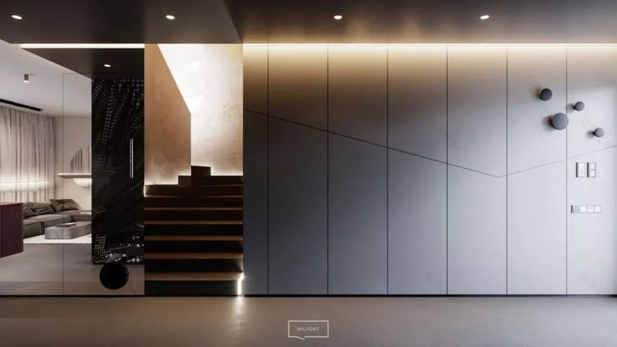 黑酷炫住宅,活力十足的设计魅力-30