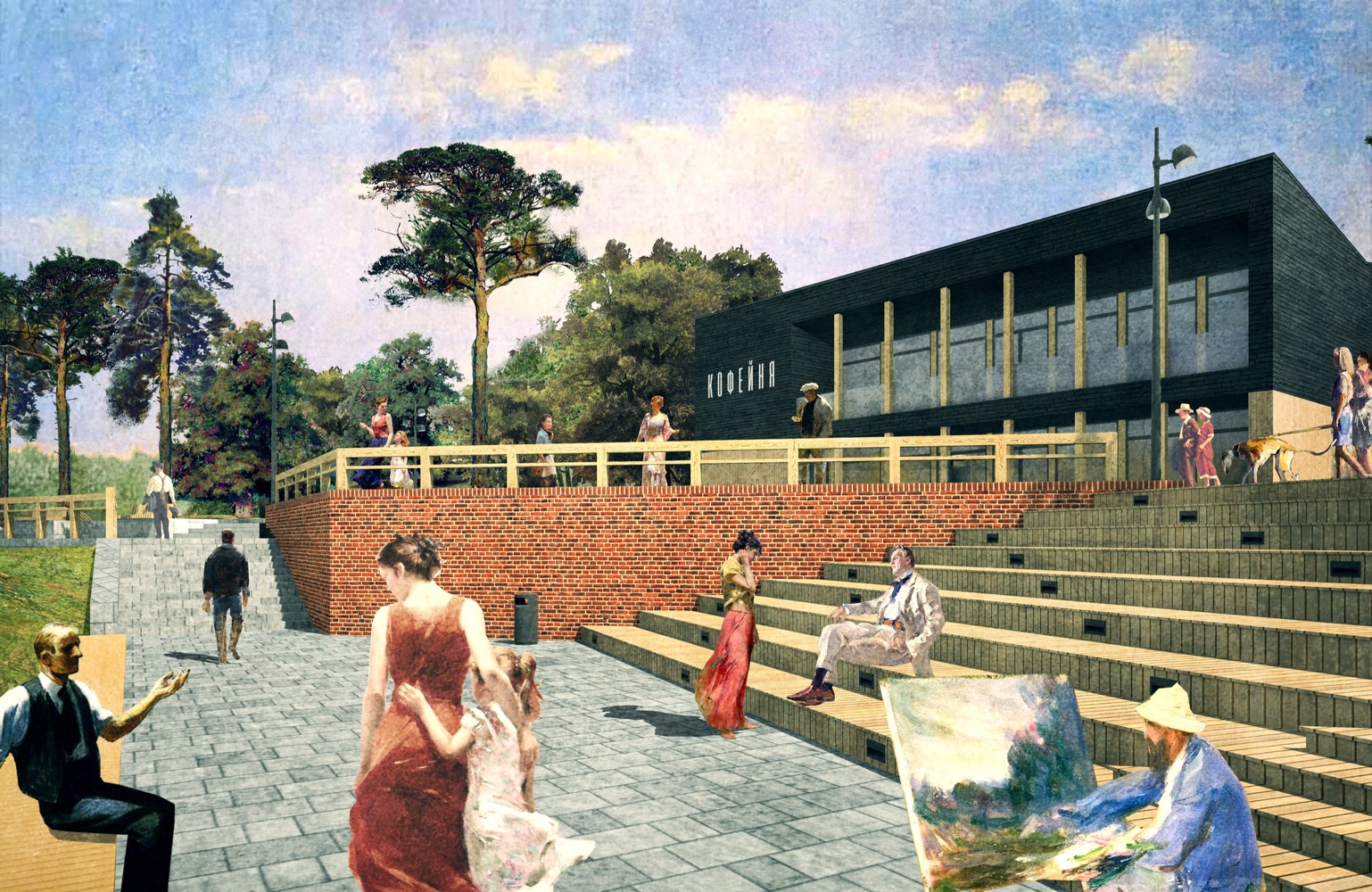 花园城市发展的千平米庭院设计-20