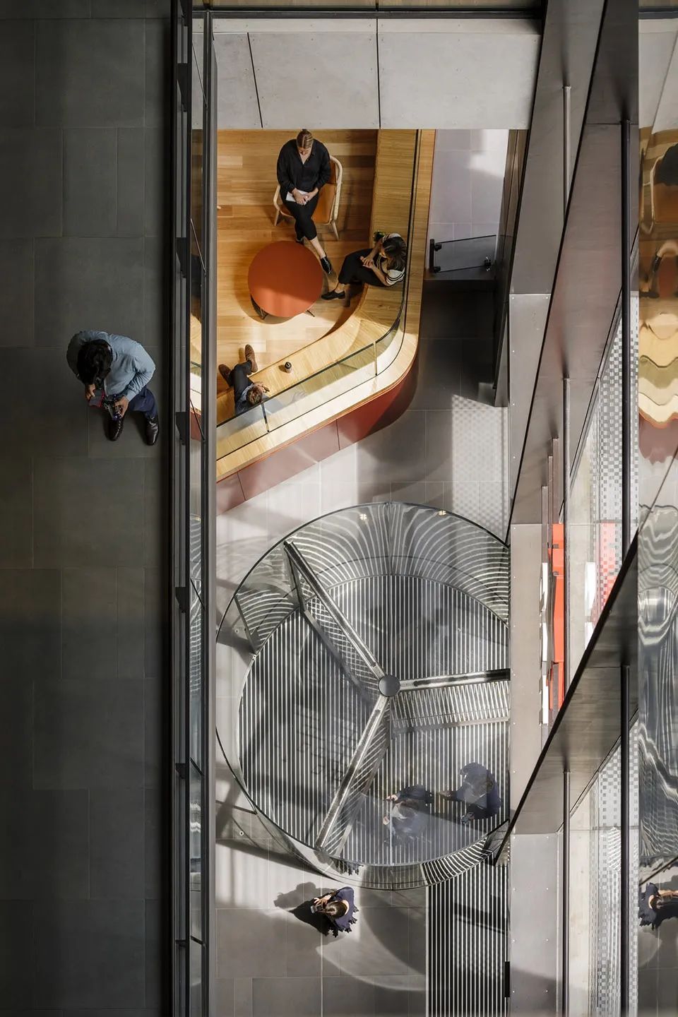 悉尼红梯 · 澳大利亚国民银行双生办公空间丨澳大利亚悉尼丨伍兹贝格-46