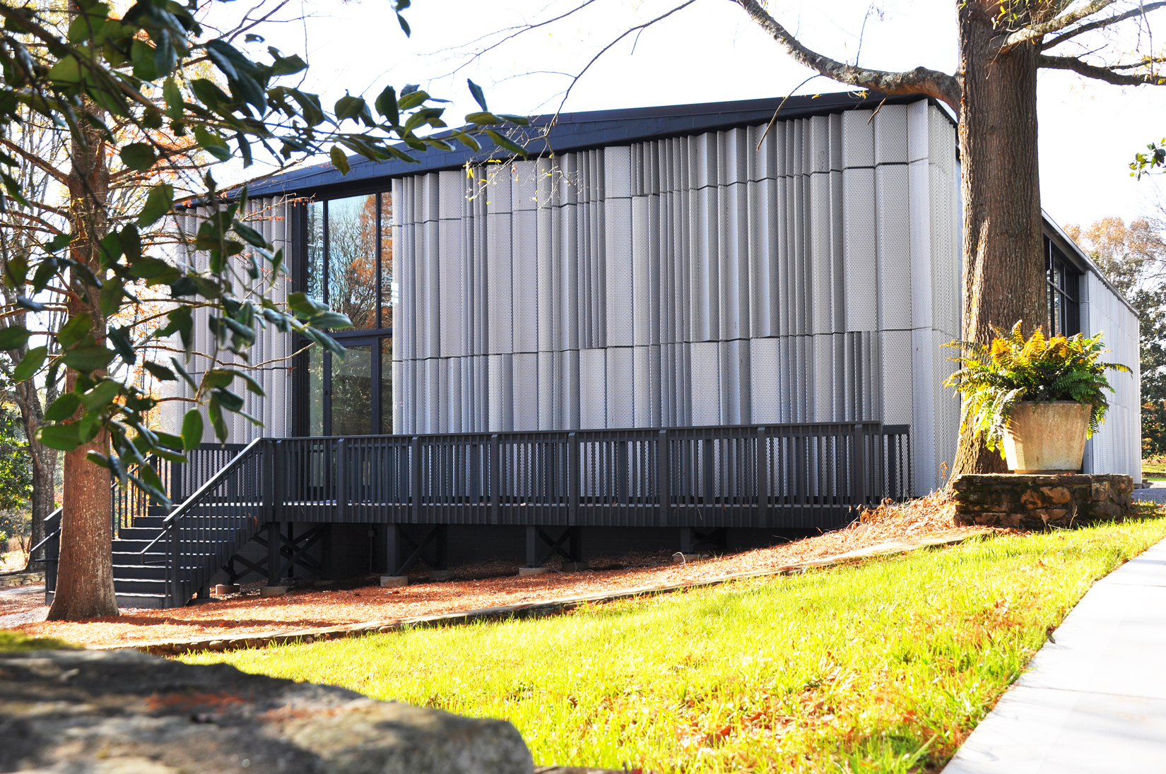 模块化设计打造经济耐用的植物花园游客中心-29