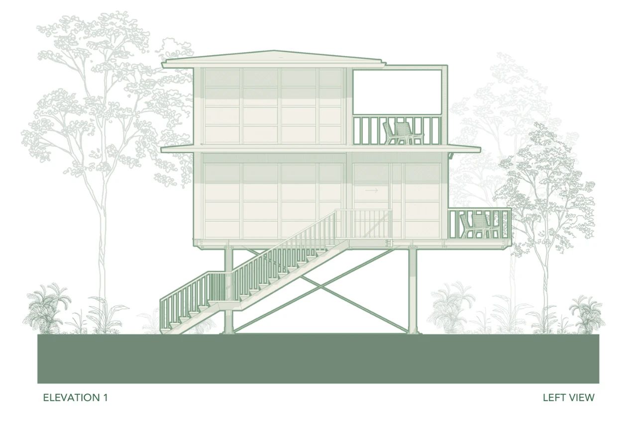 巴厘岛乌鲁瓦图树屋别墅丨印度丨Stilt Studios-23