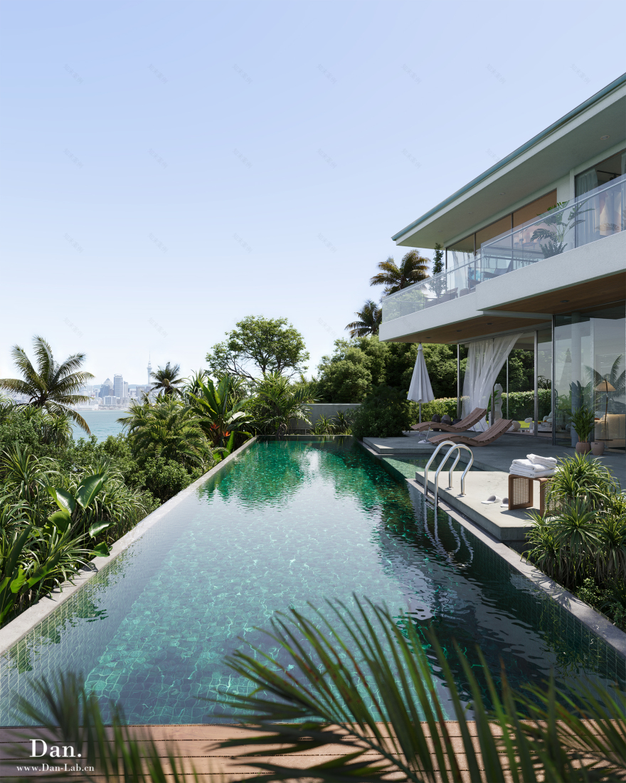 悬崖上的梦想住宅丨新西兰-12