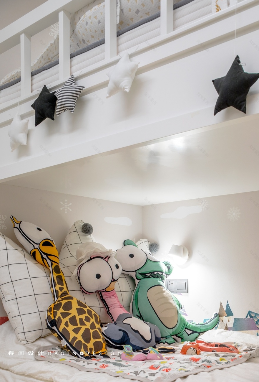 《情书》中的家 | 武汉绿地名邸公馆 130㎡四居室设计-65