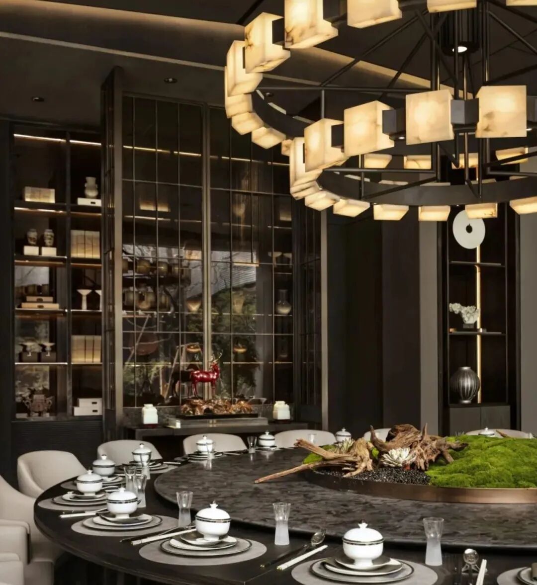 1450㎡新中式，骨子里的审美觉醒了！-19