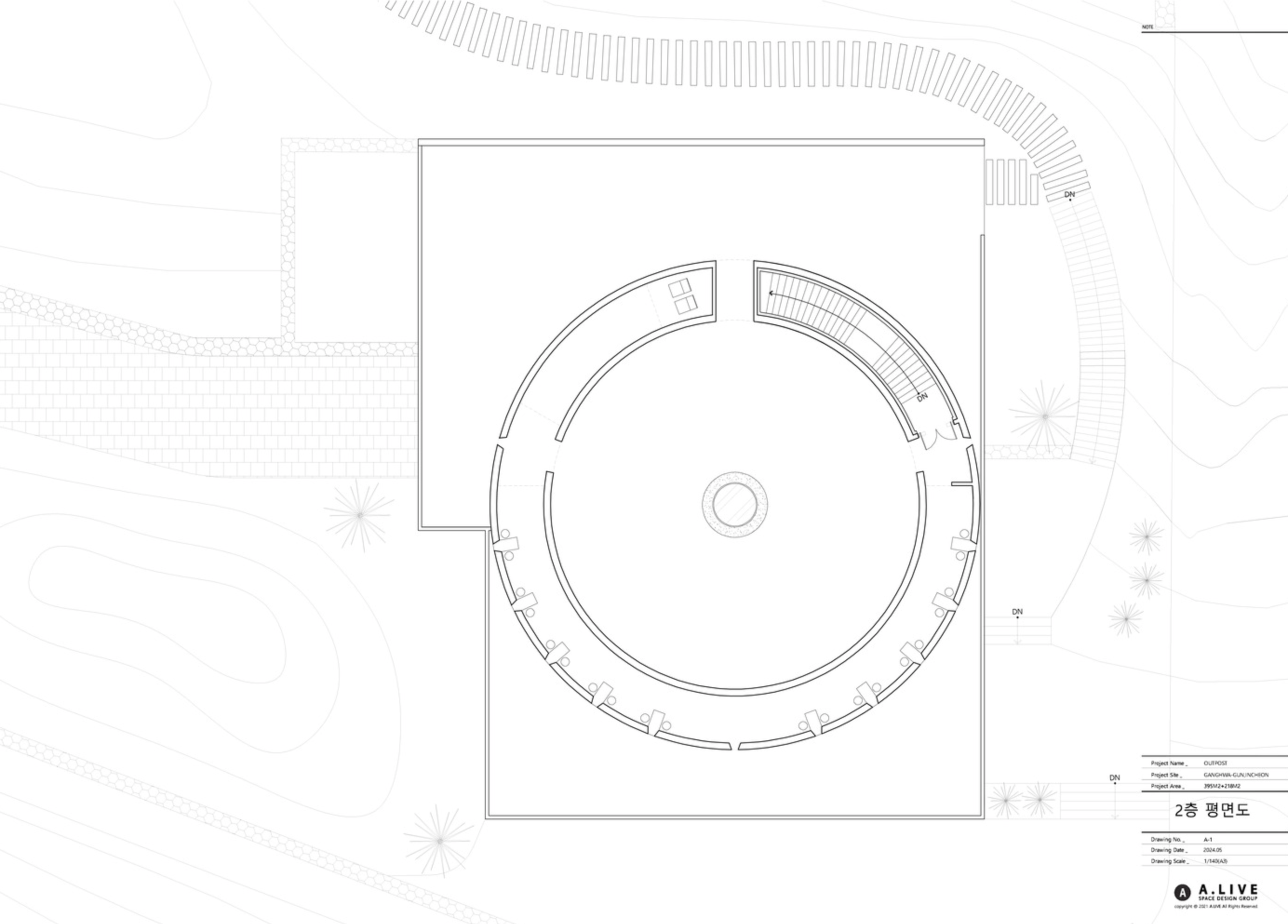 OUTPOST极简主义咖啡厅丨韩国丨space design A.LIVE-46