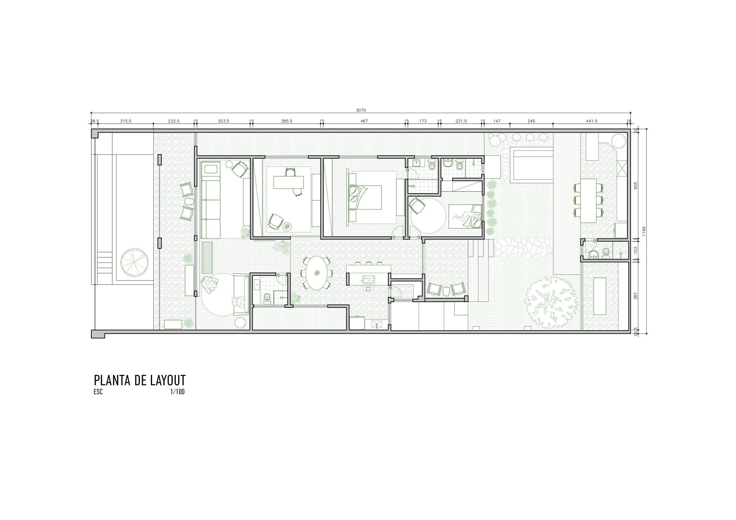 巴西贝尔奥里藏特的现代主义之家丨Pedro Haruf Arquitetura,Design-38