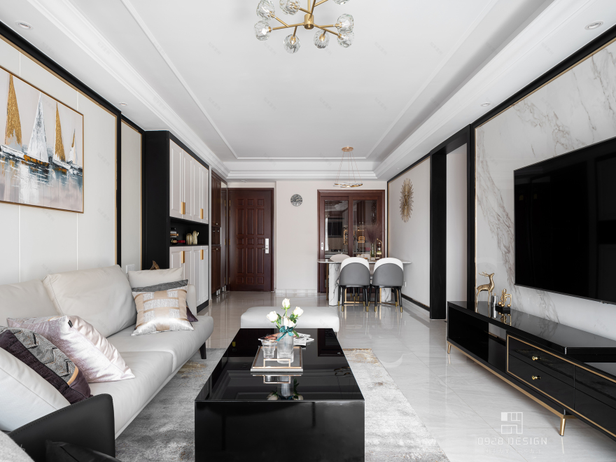 玖龙玺花园的后现代混搭家居设计-18