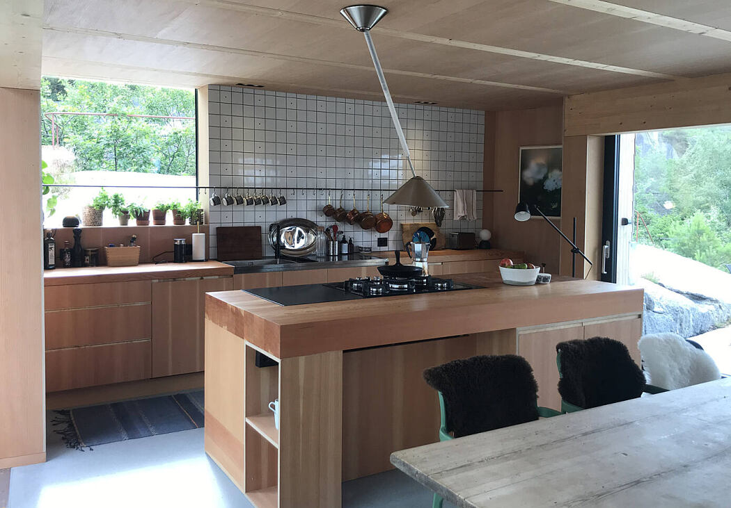 Cabin Herfell 现代夏日小屋丨挪威丨Pushak-4