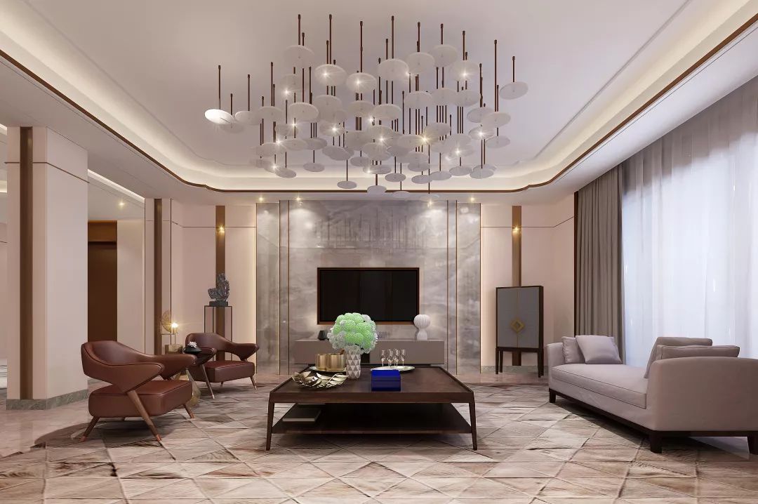 合肥政务区 740㎡新中式别墅设计,打造优雅私宅环境-37