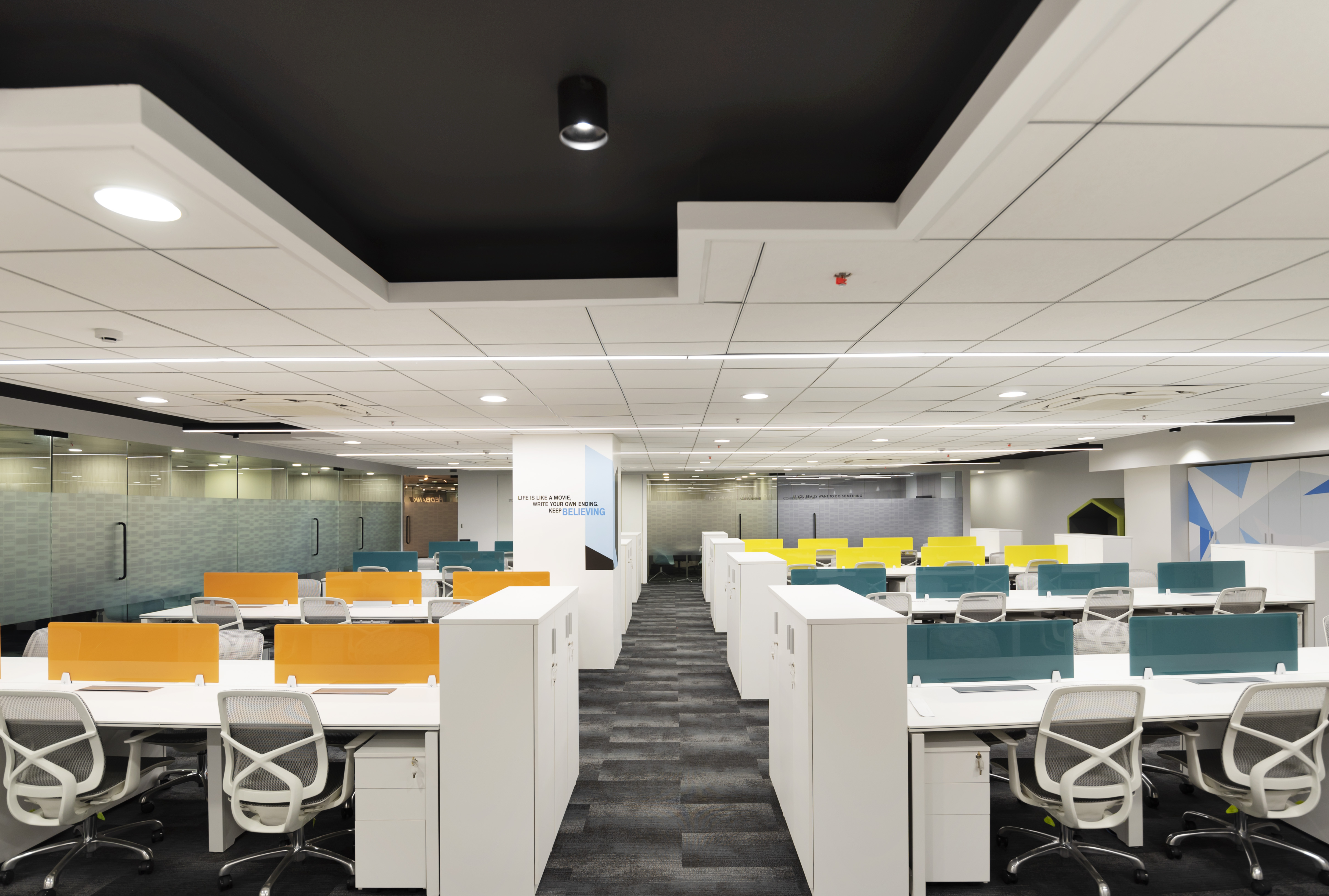 印度 Fedbank 银行总部室内设计-27