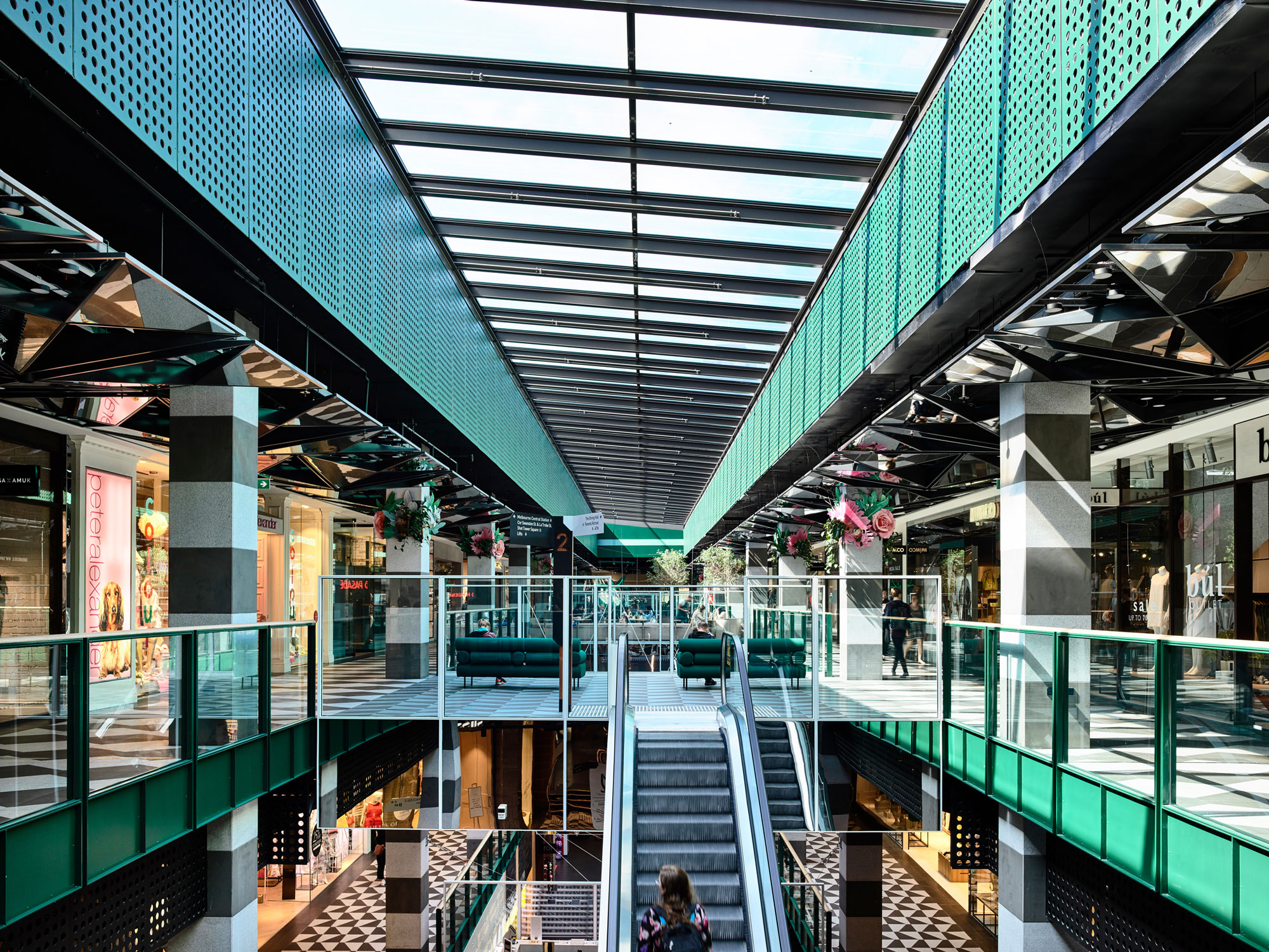 Melbourne Central Arcade - Bridge丨Kennedy Nolan设计-2