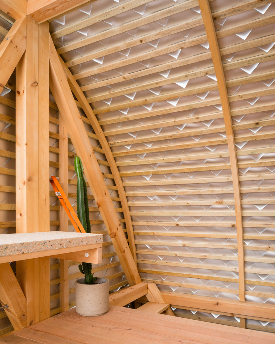 PUP Architects builds rooftop pavilion disguised as warehouse air duct-18