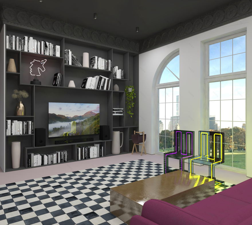 Eclectic house concept(折衷主义住宅概念设计)-12