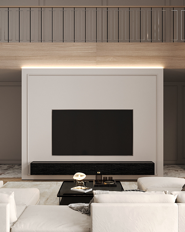 Дом в стиле неоклассика. Репино-14