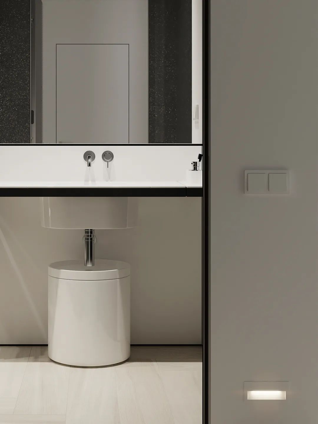 现代黑白色调 loft 公寓丨白俄罗斯明斯克丨Andrew & Darya Zhlobich-18