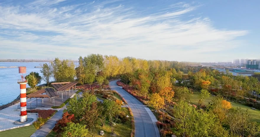 新加坡·南京生态科技岛滨江风光带(大江侧)示范区景观设计项目-4