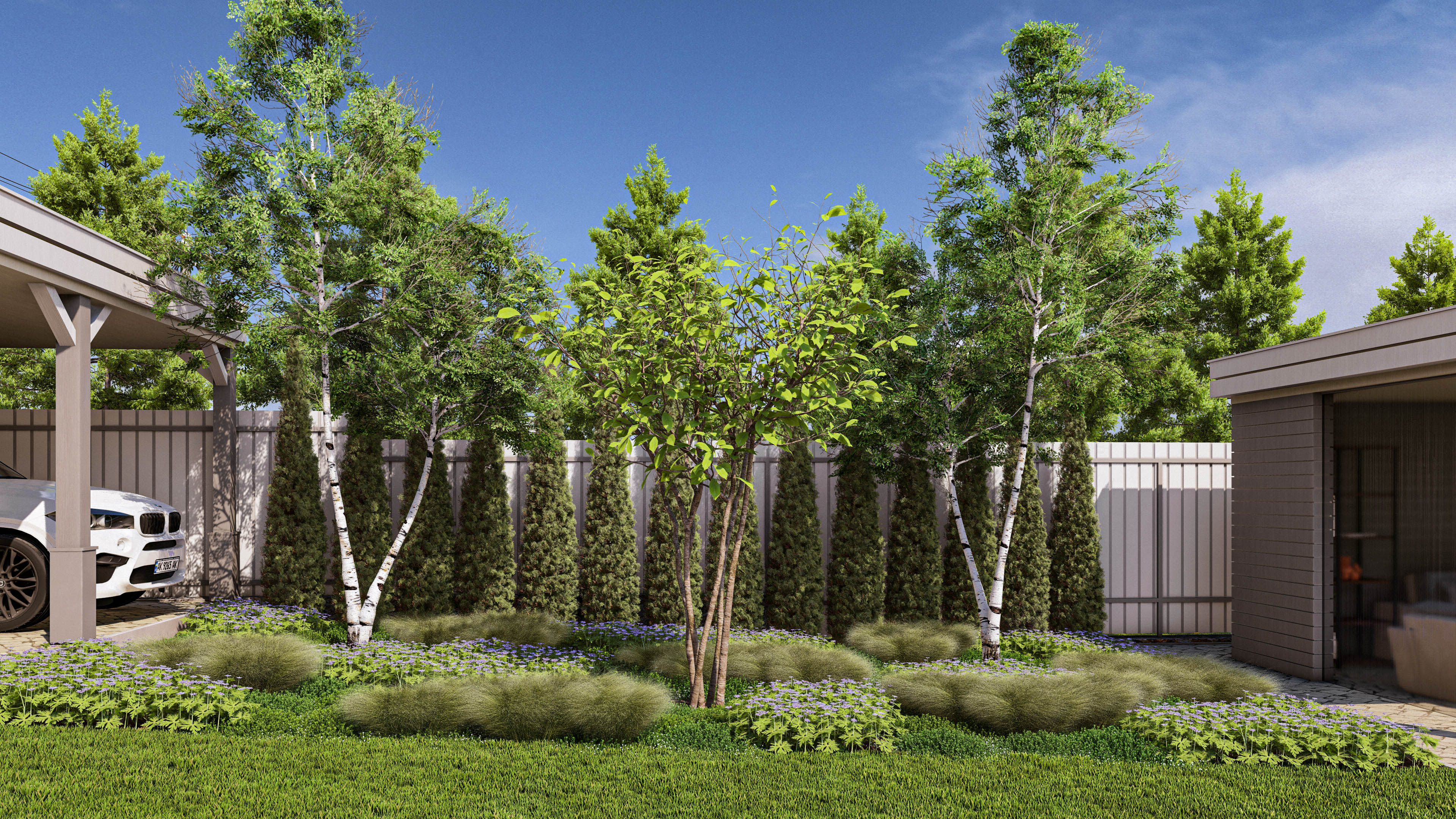 绿色绿洲中的一座温馨小屋-14