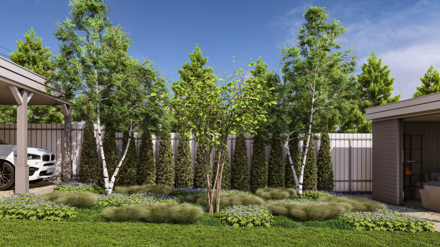 绿色绿洲中的一座温馨小屋-14