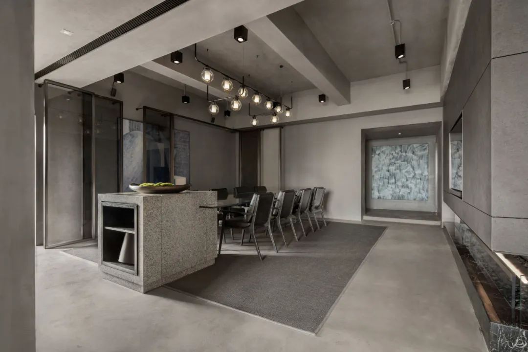 深圳福田区 1000㎡顶级奢华会所设计 | 低调优雅的高级灰空间-7