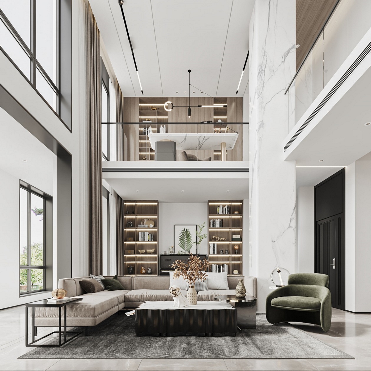 简约-跃层别墅-5