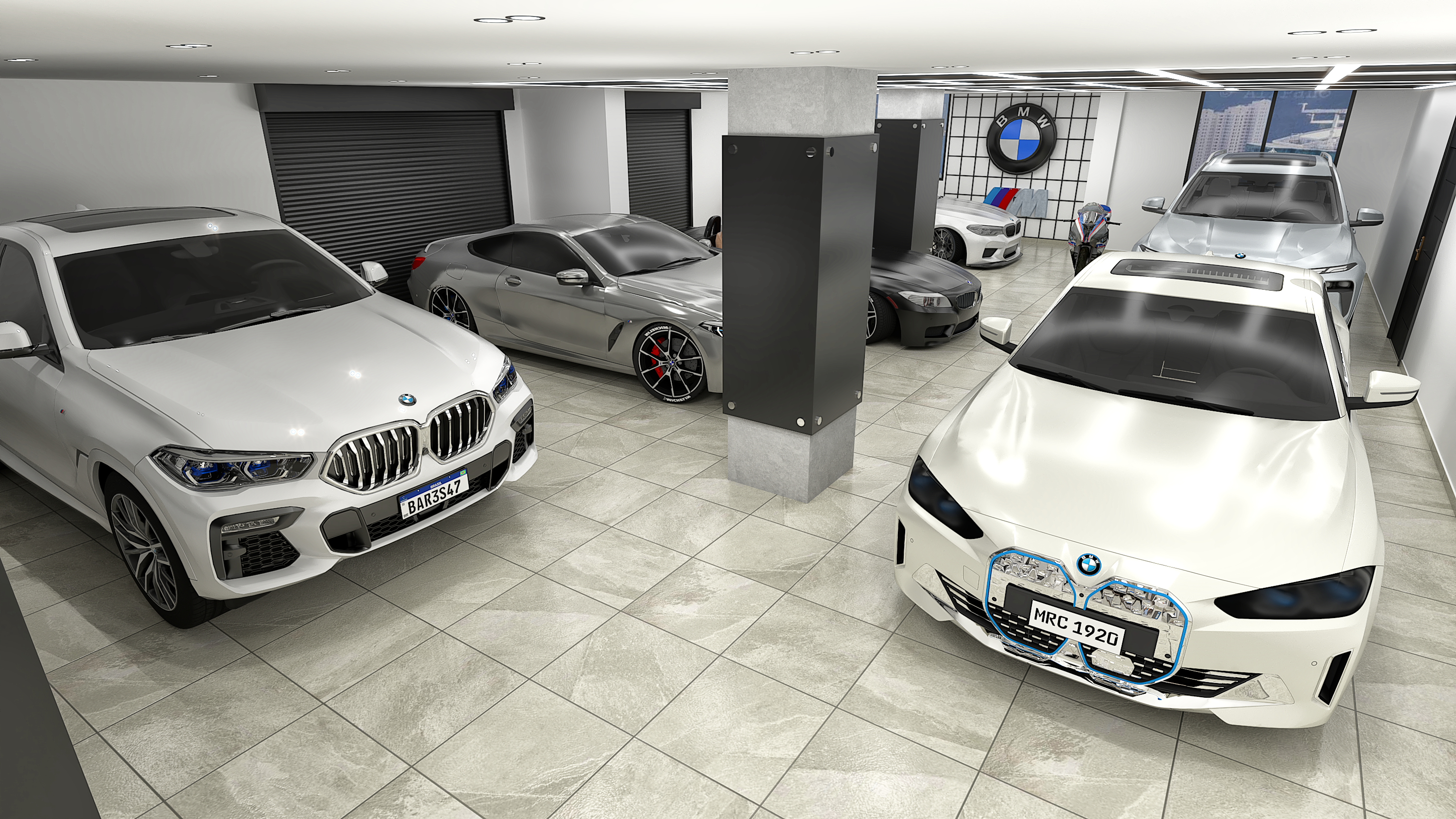 BMW 巴勒斯坦展厅设计-16