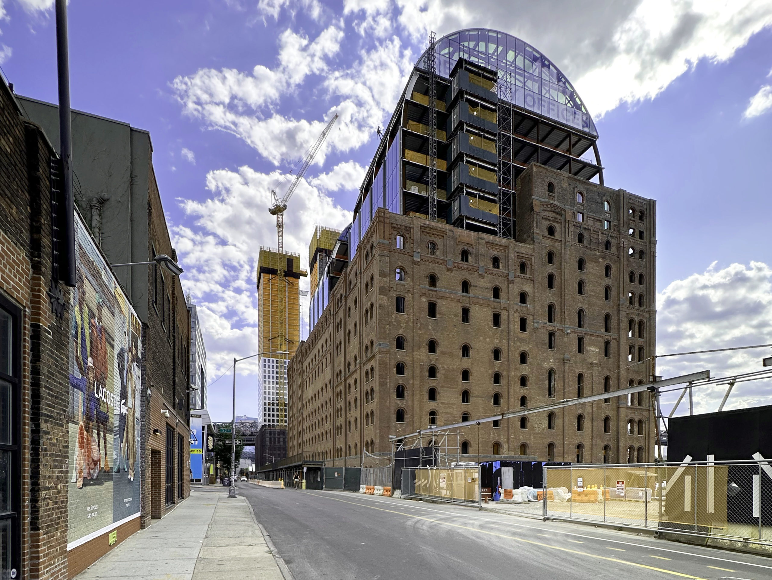 Glass Exterior Facade Progresses Atop The Refinery At 292 Kent Avenue in Williamsburg, Brooklyn - New York YIMBY-8
