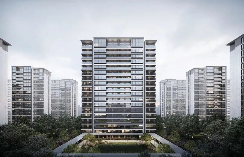 绿城超薄立面，曲线融古韵-14