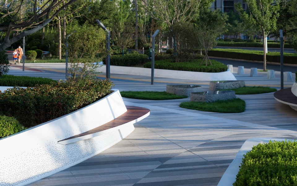 潍坊风之广场丨中国潍坊丨HID翰地景观-42