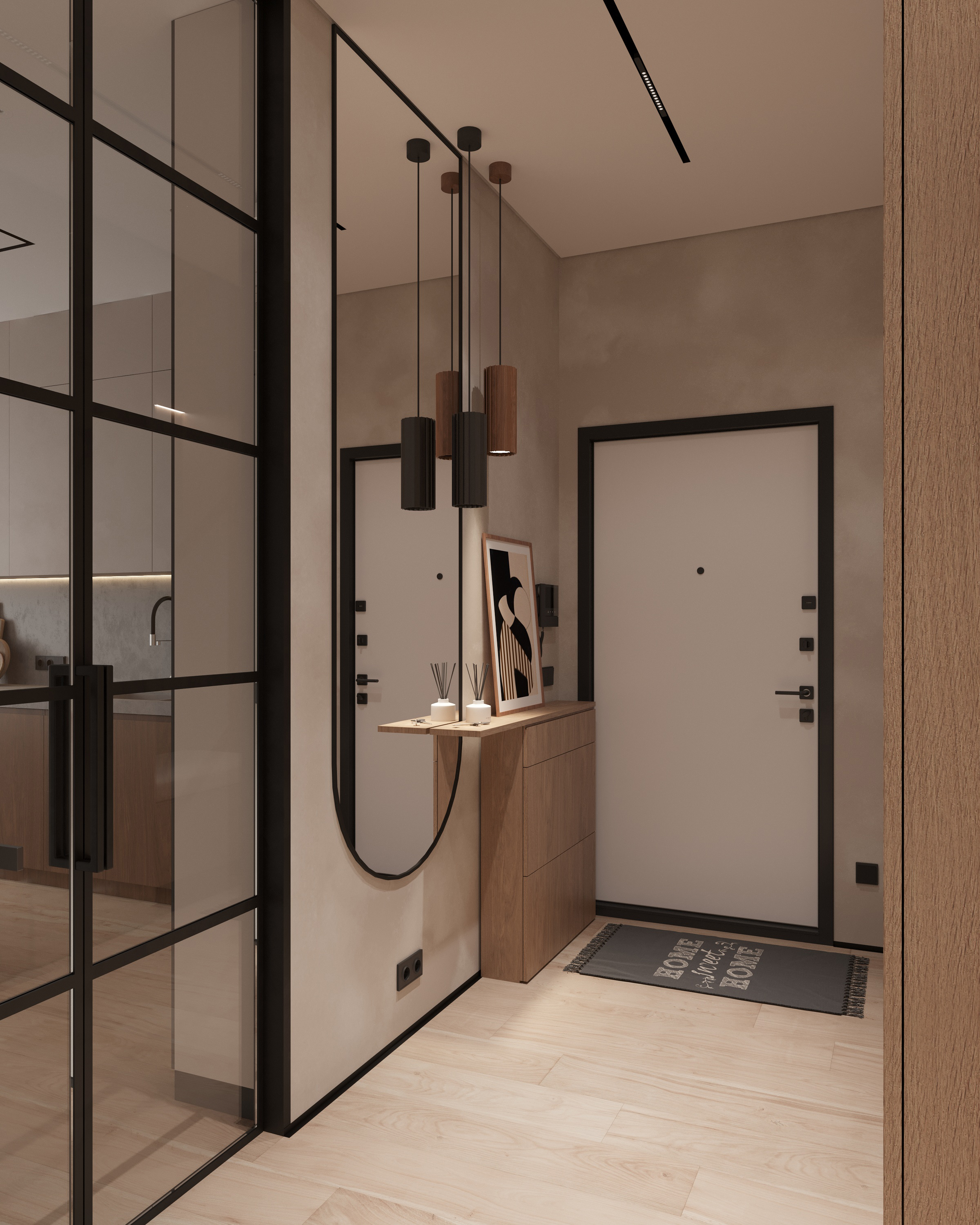 Entryway and walk-in closet | Symbol project-0