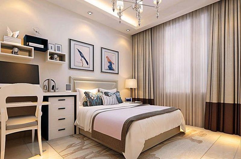 哈尔滨实创9万打造金兰湾98平简约时尚两居室-10