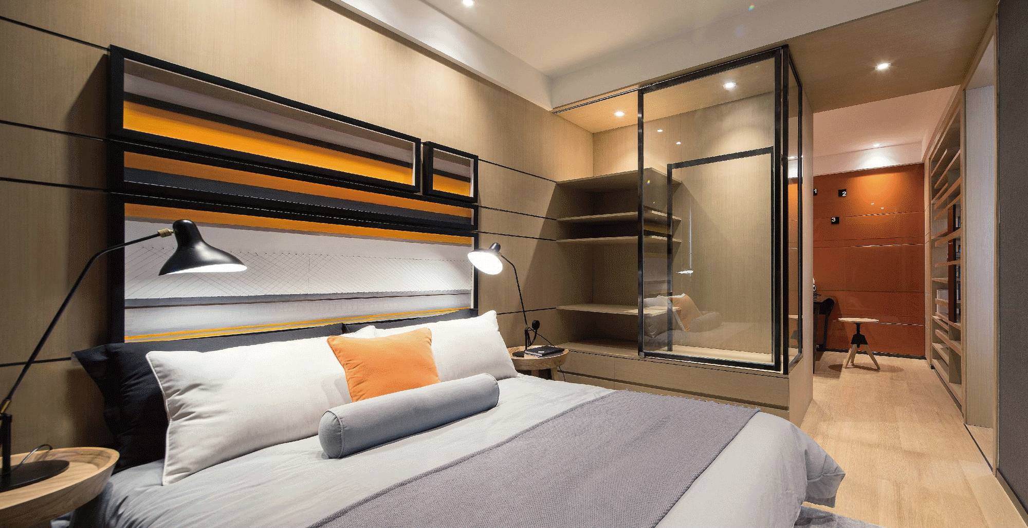 昆明东盟森林A1户型样板间设计  5+2设计-15