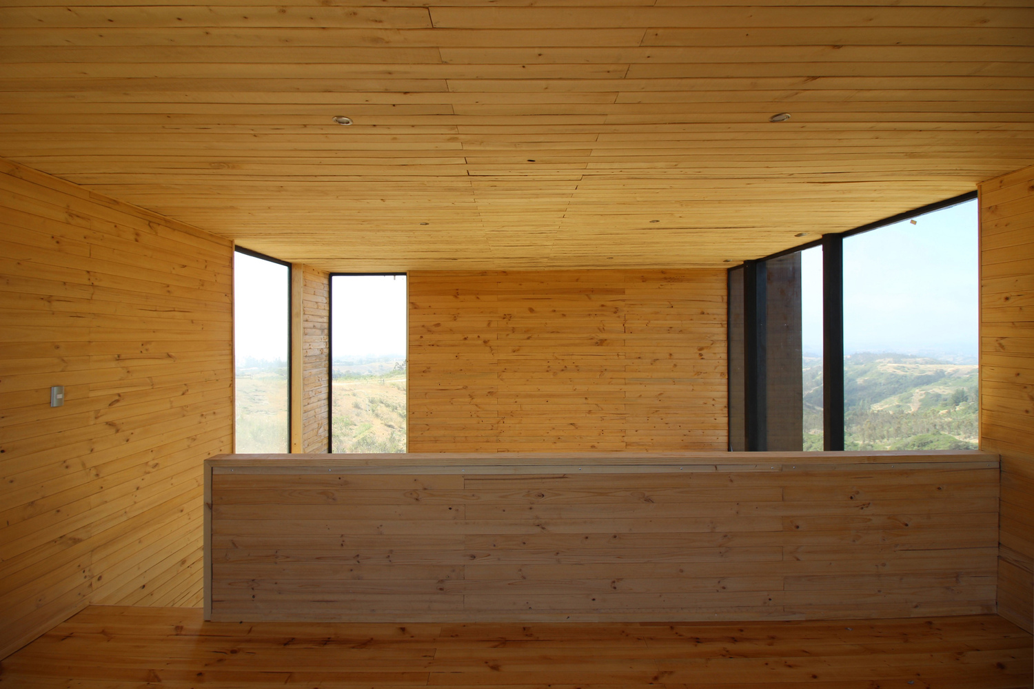 S House · 融合自然风景的现代木结构住宅设计丨智利丨nicolasCRUZarquitectos-17