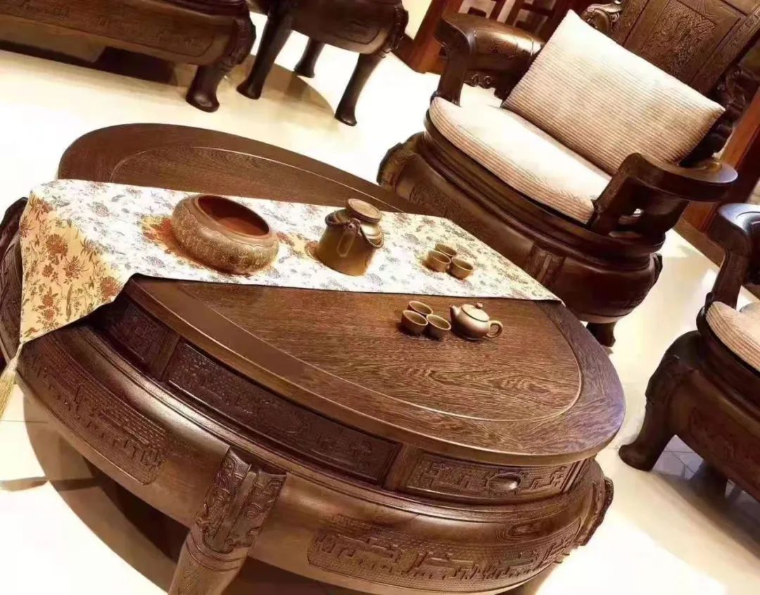 大展居红木新中式旗舰店丨中飞家具-7