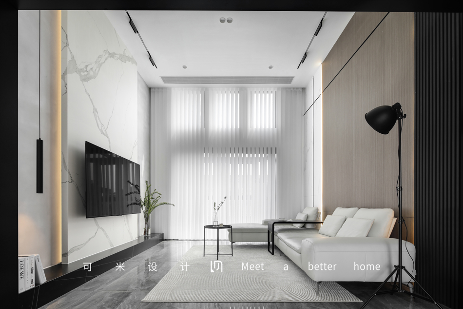 平层+阁楼简约风住宅设计丨中国南京-24