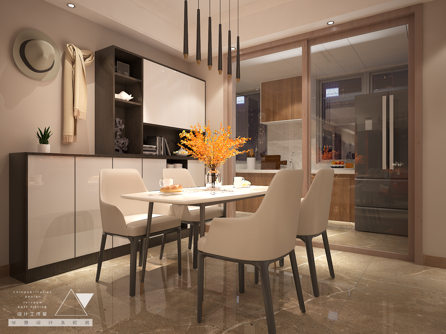 济宁绿地国际城平层洋房室内设计方案-36