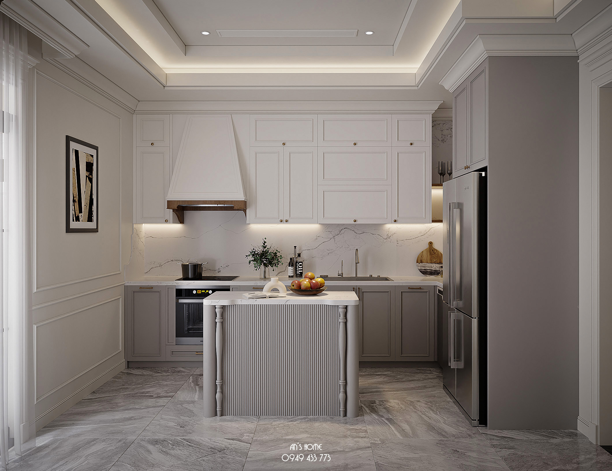 挑空别墅丨法国巴黎丨Pham Tu Uyen-17